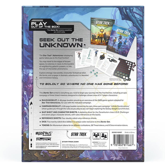 Star Trek Adventures 2nd Edition: Starter Set - for just $39.99! 