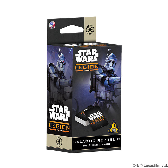 Star Wars Legion: Galactic Republic Unit Card Pack - for just $21.99! 