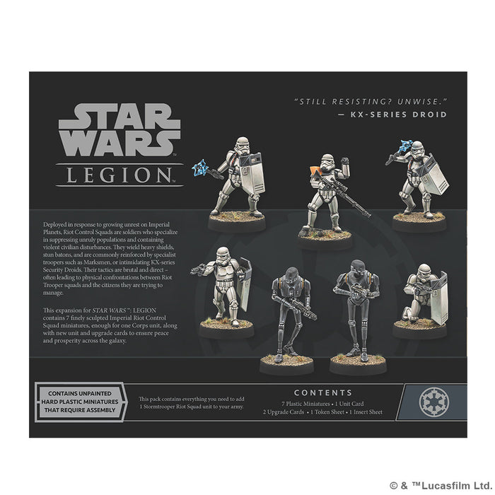 Star Wars Legion: Imperial Riot Control Squad Unit Expansion - for just $44.99! 
