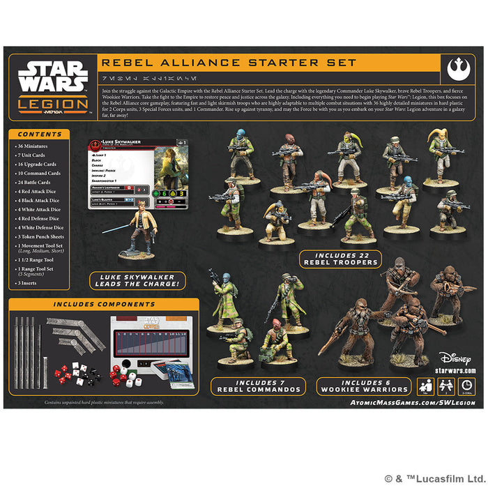 Star Wars Legion: Rebel Alliance Starter Set - for just $99.99! 