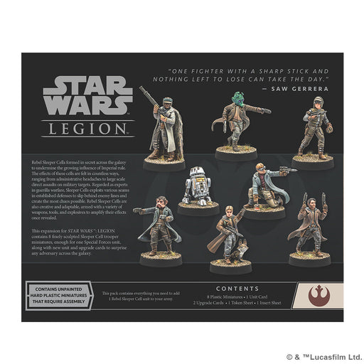 Star Wars: Legion - Rebel Sleeper Cell Unit Expansion - for just $44.99! 
