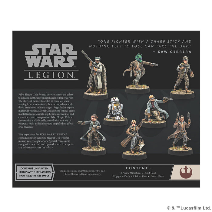 Star Wars: Legion - Rebel Sleeper Cell Unit Expansion - for just $44.99! 