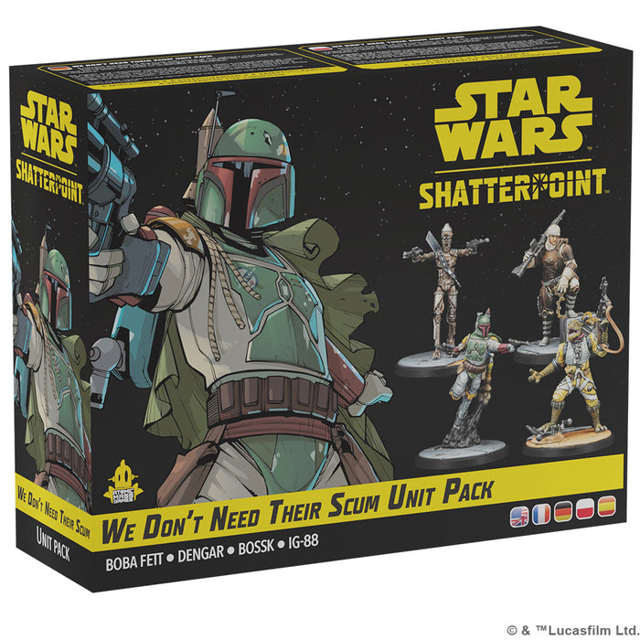 Star Wars Shatterpoint: We Don’t Need Their Scum Unit Pack - for just $49.99! 