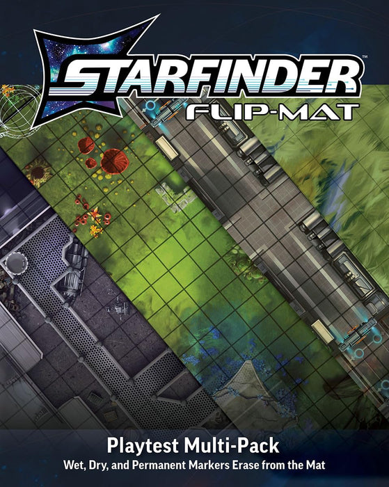 Starfinder: Flip-Mat - Playtest Multi-Pack (2E) - for just $29.99! 