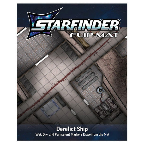 Starfinder: Flip-Mat - Derelict Starships (2E) - for just $19.99! 