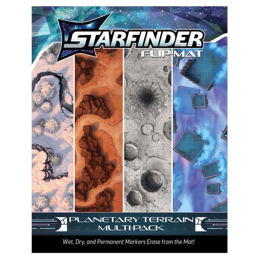Starfinder: Flip-Mat - Planetary Terrain Multi-Pack (2E) - for just $29.99! 