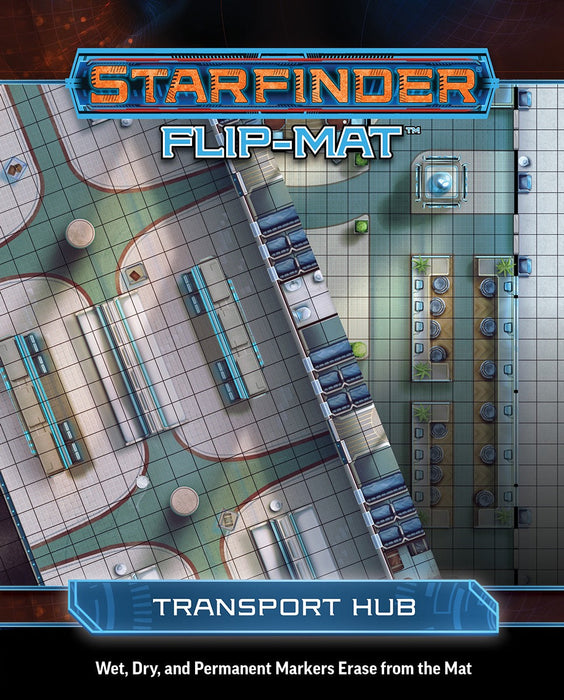 Starfinder: Flip-Mat - Transport Hub - for just $14.99! 