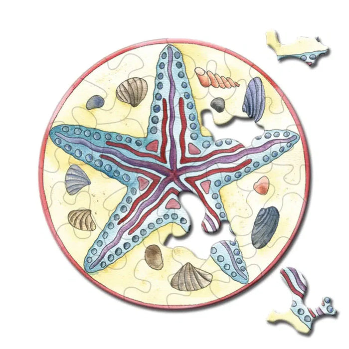 Starfish 33 Piece Mini Matchbox Jigsaw Puzzle Curiosi - for just $5.99! 