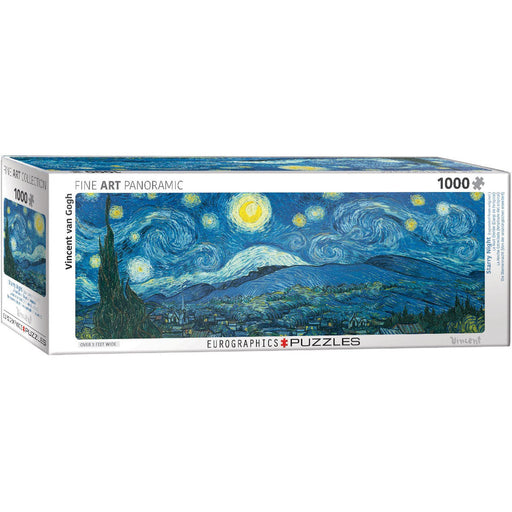 Starry Night 1000 Piece Panoramic Jigsaw Puzzle Eurographics - for just $19.99! 