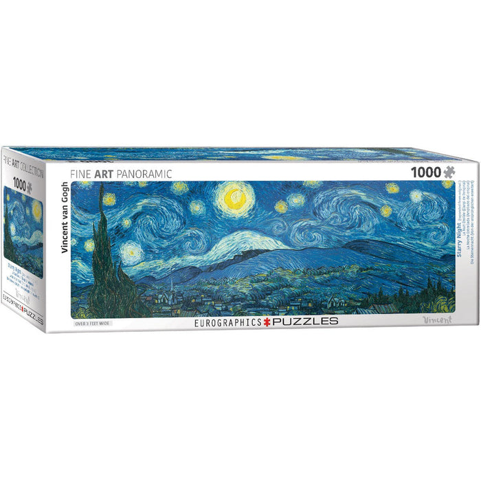 Starry Night 1000 Piece Panoramic Jigsaw Puzzle Eurographics - for just $19.99! 