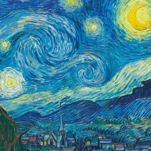 Starry Night 66 Piece Pocket Jigsaw Puzzle Curiosi - for just $6.99! 