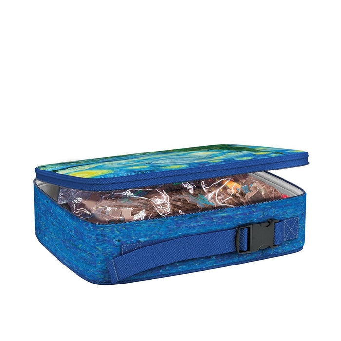 Starry Night Lunch Bag & 100 Piece Jigsaw Puzzle Eurographics - for just $19.99! 