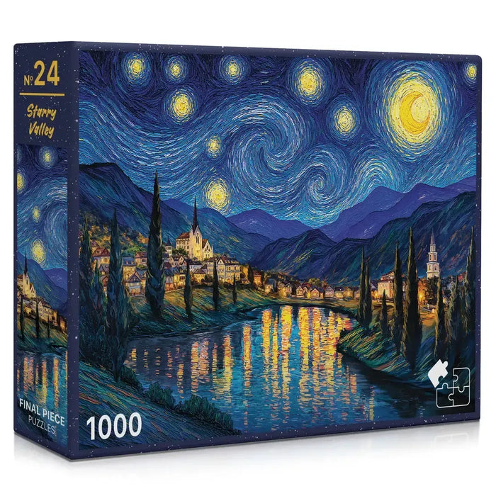 Starry Valley 1000 Piece Jigsaw Puzzle Final Piece - for just $19.99! 