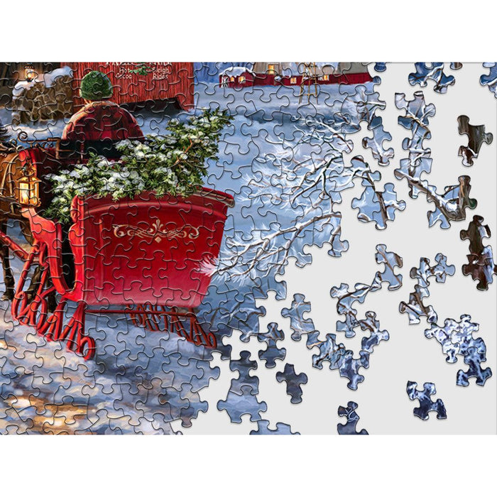 Starry Winter Night 1000 Piece Jigsaw Puzzle Springbok - for just $19.99! 