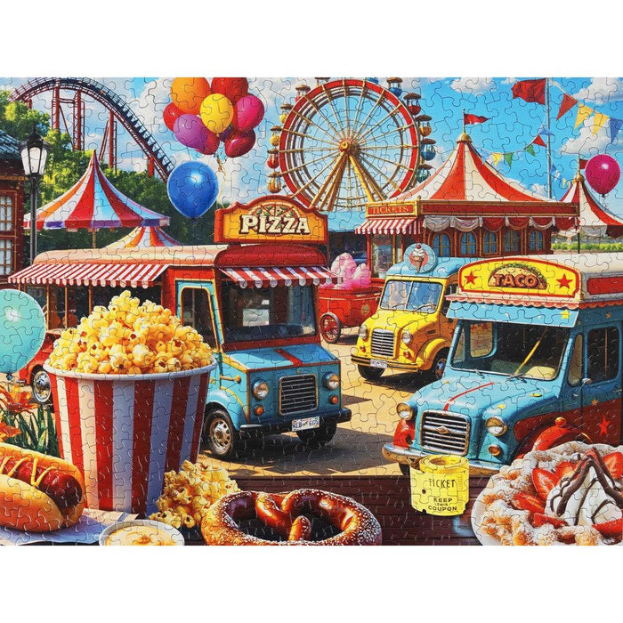 State Fair 500 Piece Jigsaw Puzzle Springbok - for just $17.99! 