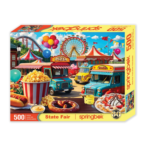 State Fair 500 Piece Jigsaw Puzzle Springbok - for just $17.99! 