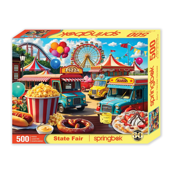 State Fair 500 Piece Jigsaw Puzzle Springbok - for just $17.99! 