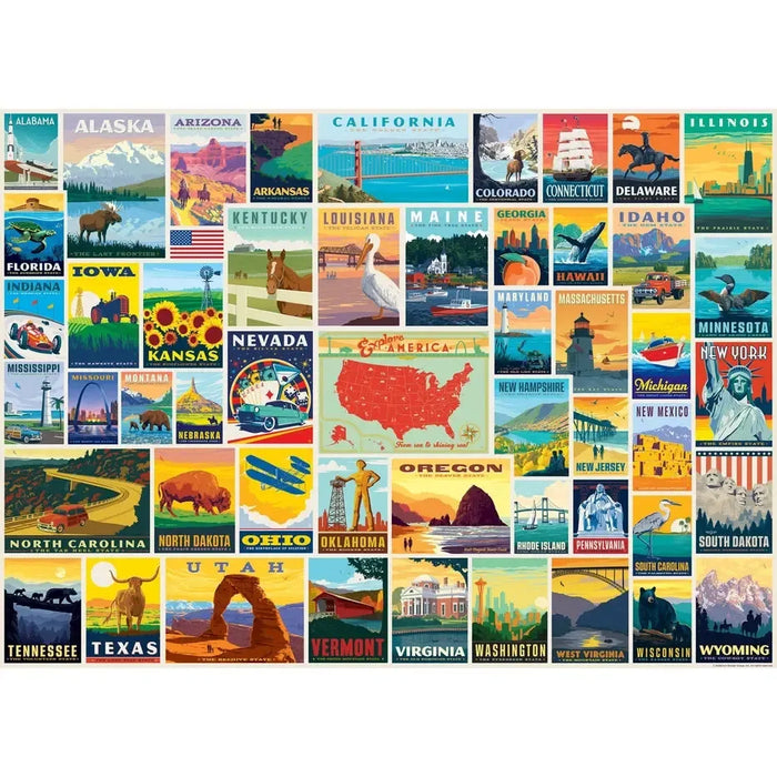 State Pride by Anderson Design 1000 Piece Jigsaw Puzzle MasterPieces - for just $17.99! 