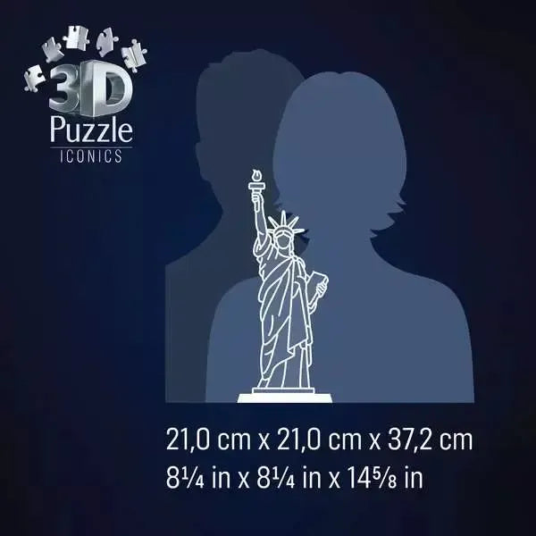 Statue of Liberty 128 Piece 3D Jigsaw Puzzle Ravensburger - for just $49.99! 
