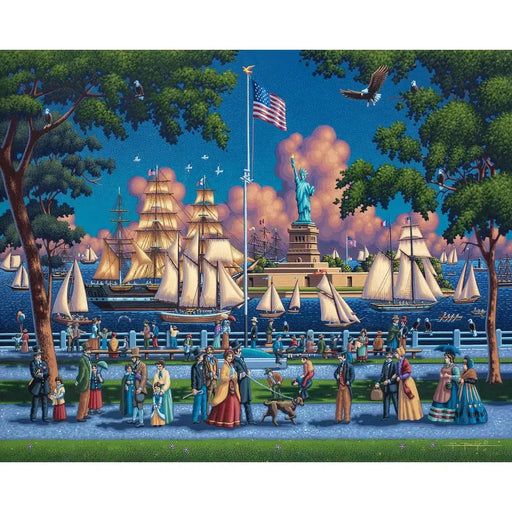 Statue of Liberty 210 Piece Jigsaw Puzzle Dowdle - for just $11.99! 