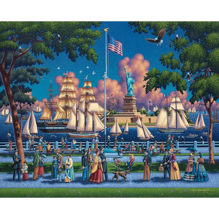 Statue of Liberty 210 Piece Jigsaw Puzzle Dowdle - for just $11.99! 