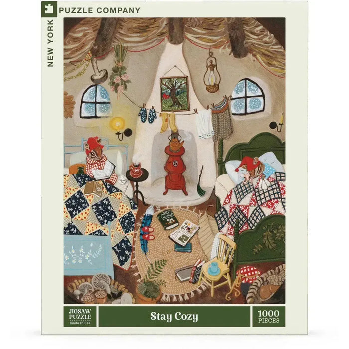 Stay Cozy 1000 Piece Jigsaw Puzzle NYPC - for just $28.99! 