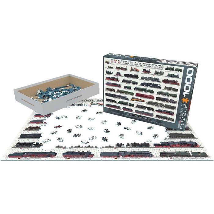 Steam Locomotives 1000 Piece Jigsaw Puzzle Eurographics - for just $21.99! 