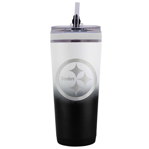 Pittsburgh Steelers 26 oz Stainless Steel Ice Shaker Bottle - for just $39.99! 