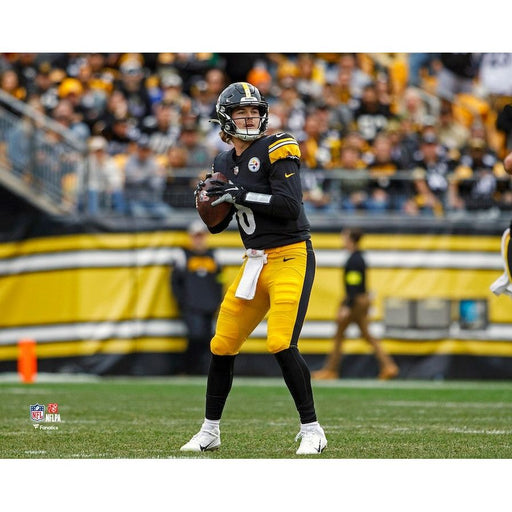 Kenny Pickett in Action Pittsburgh Steelers 8" x 10" Football Photo - Premium Unframed Football Photos - Just $4.99! Shop now at Retro Gaming of Denver