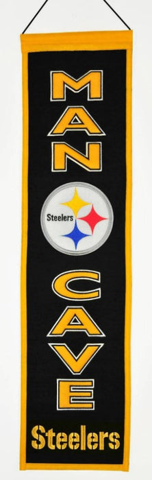Pittsburgh Steelers Man Cave Heritage Banner - for just $34.99! 