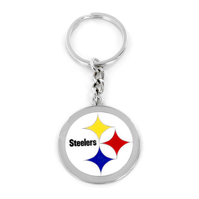 Pittsburgh Steelers Metal Logo Keychain - for just $9.99! 