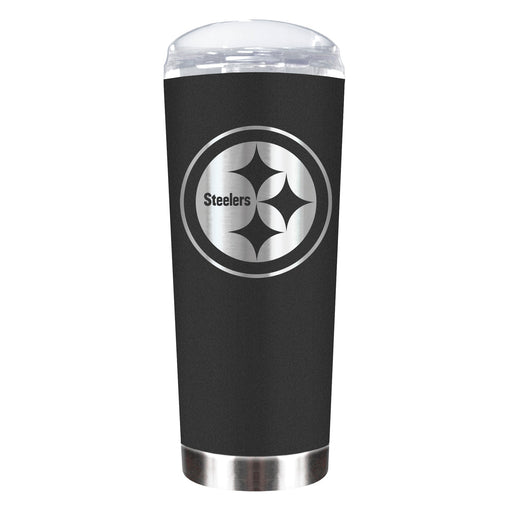 Pittsburgh Steelers 18 oz. Black Roadie Travel Tumbler - for just $29.99! 