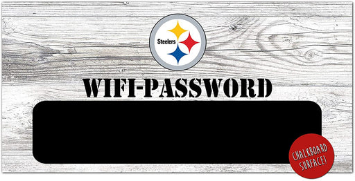 Pittsburgh Steelers Wifi Password 6" x 12" Wood Sign - for just $12.99! 