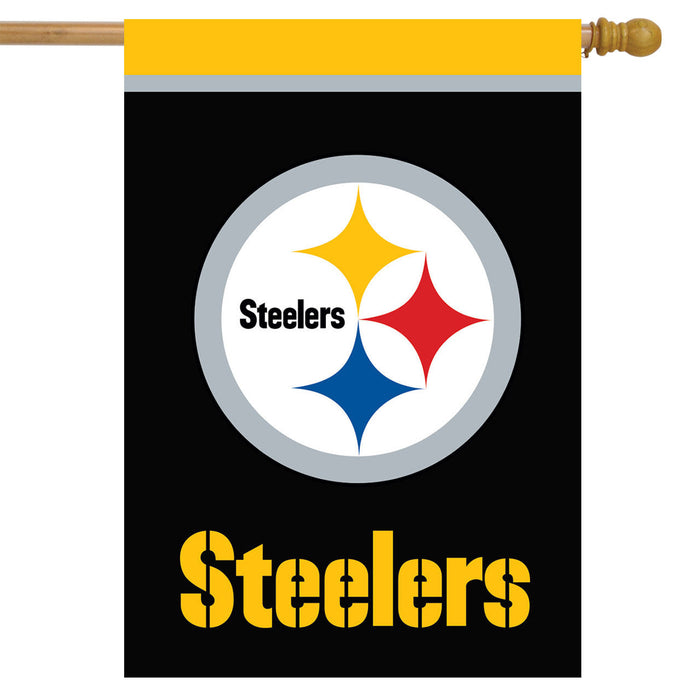Pittsburgh Steelers 27" x 37" Vertical Flag - for just $29.99! 