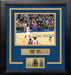 Steph Curry 3-Point Record-Breaking Shot Golden State Warriors 8" x 10" Framed Basketball Photo with Engraved Autograph - for just $79.99! 