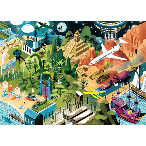 Steven Spielberg Films Movie Masters 1000 Piece Jigsaw Puzzle Heye - for just $29.99! 