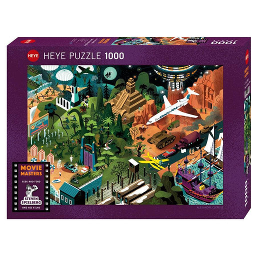 Steven Spielberg Films Movie Masters 1000 Piece Jigsaw Puzzle Heye - for just $29.99! 
