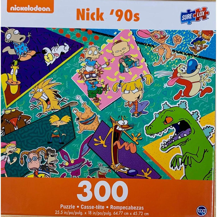 Sticker Book Nick '90s 300 Piece Jigsaw Puzzle Sure Lox - for just $14.99! 