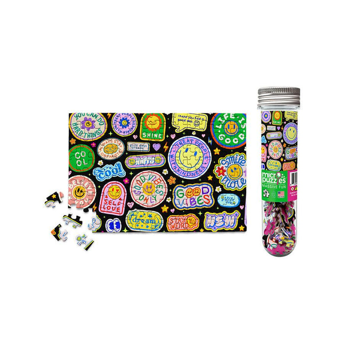 Sticker Collage 150 Piece Mini Jigsaw Puzzle Micro Puzzles - for just $10.99! 