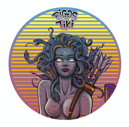 Biggs Tiki: Medusa Vinyl Sticker - for just $2! 