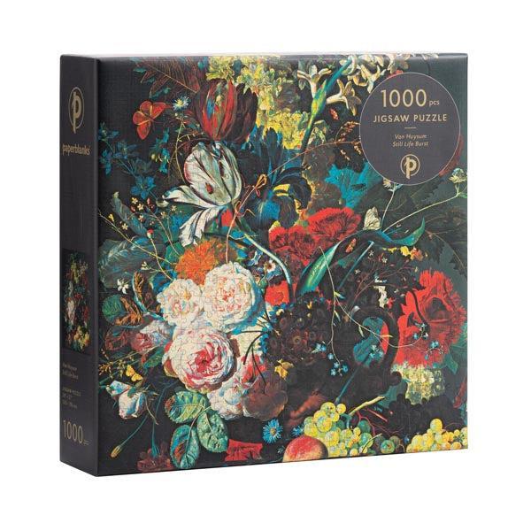 Still Life Burst by Van Huysum 1000 Piece Jigsaw Puzzle Paperblanks - for just $25.99! 