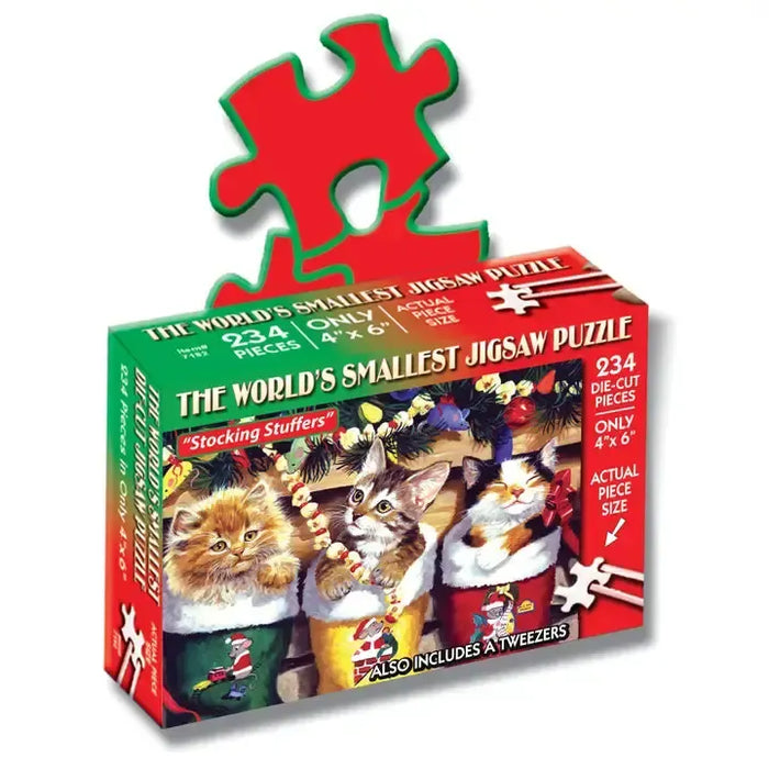 Stocking Stuffers 234 Piece "World's Smallest" Jigsaw Puzzle TDC - for just $9.99! 