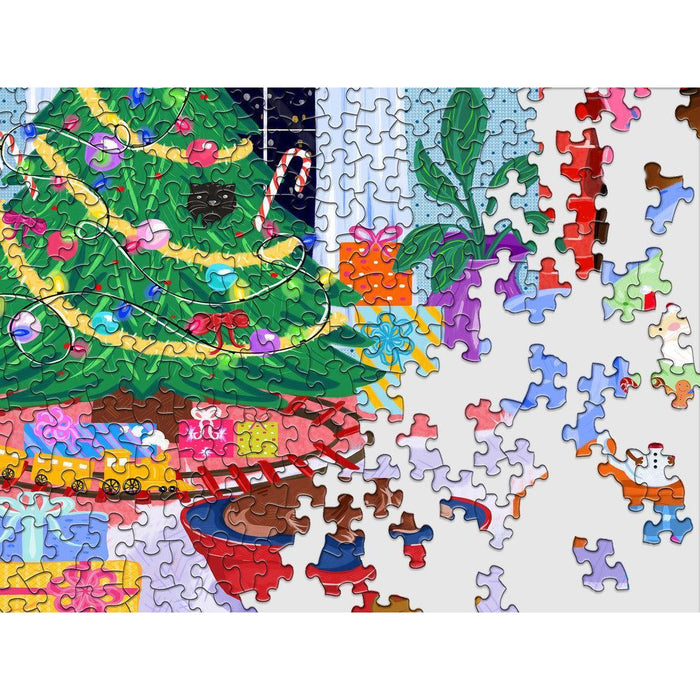 Stockings & Snuggles 500 Piece Jigsaw Puzzle Springbok - for just $17.99! 