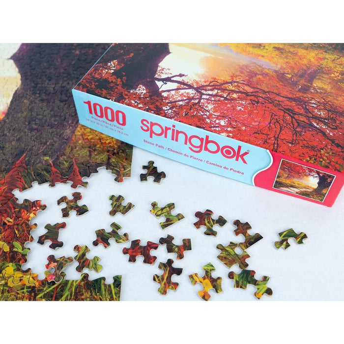 Stone Path 1000 Piece Jigsaw Puzzle Springbok - for just $19.99! 