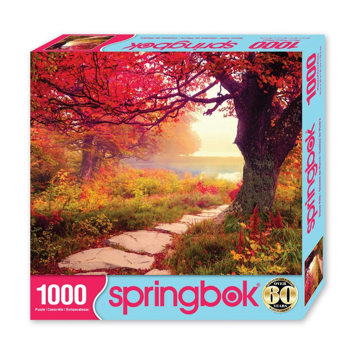 Stone Path 1000 Piece Jigsaw Puzzle Springbok - for just $19.99! 