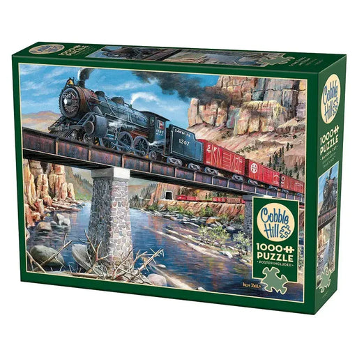 Stone, Steel & Steam 1000 Piece Jigsaw Puzzle Cobble Hill - for just $19.99! 