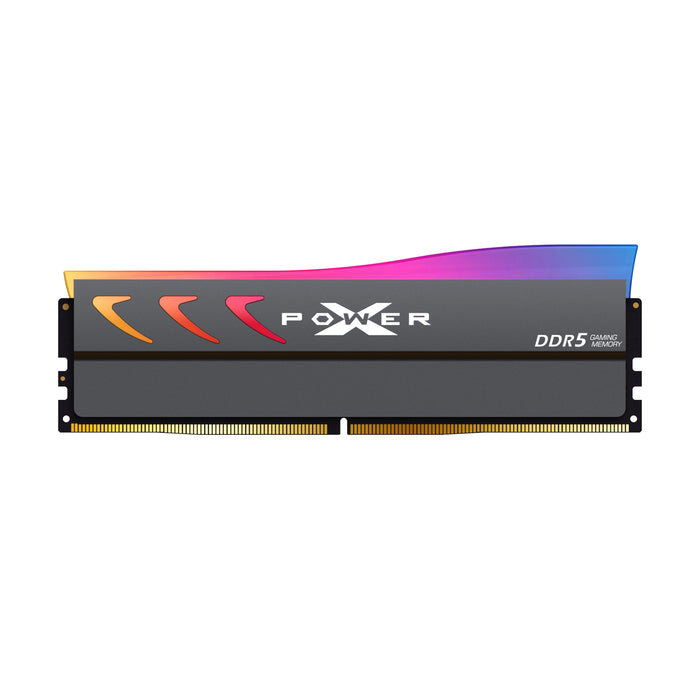 Silicon Power Storm RGB DDR5 6000MT/s (PC5-48000) CL36 16GB(1x16GB) Single Pack 1.35V Desktop Unbuffered DIMM [Gray] - for just $214.97! 