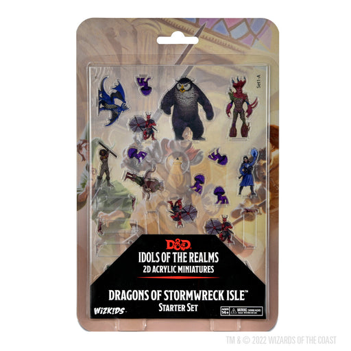 D&D: Idols of the Realms - Dragons of Stormwreck Isle - 2D Acrylic Miniatures - for just $14.99! 