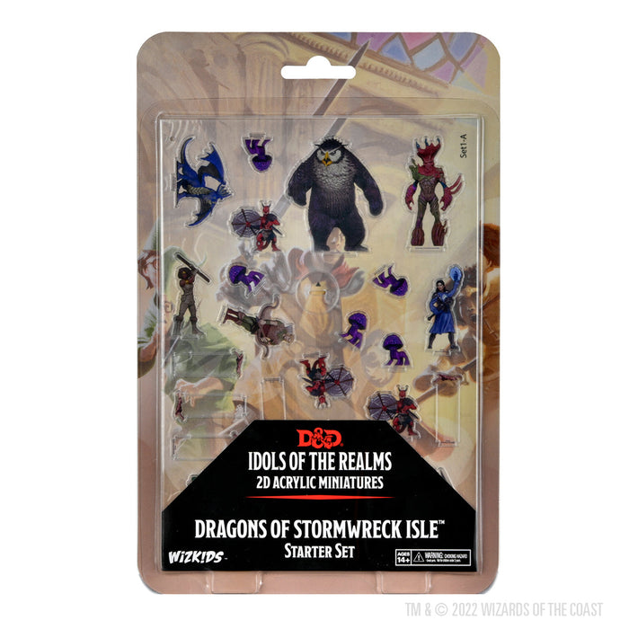 D&D: Idols of the Realms - Dragons of Stormwreck Isle - 2D Acrylic Miniatures - for just $14.99! 