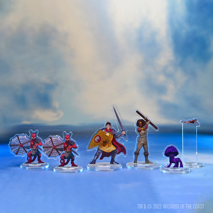 D&D: Idols of the Realms - Dragons of Stormwreck Isle - 2D Acrylic Miniatures - for just $14.99! 